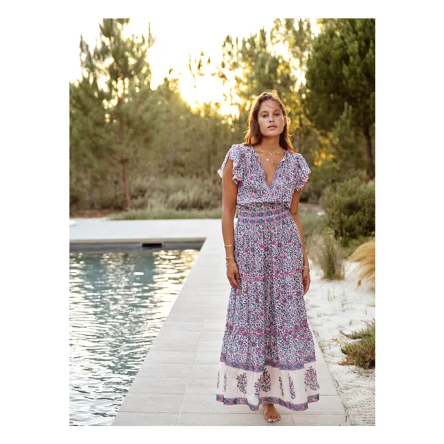 Robe Della | Bleu