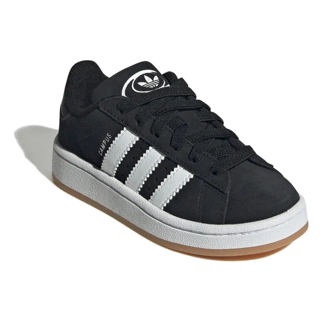 Campus 00s Sneaker mit elastischen Schnürsenkeln | Schwarz