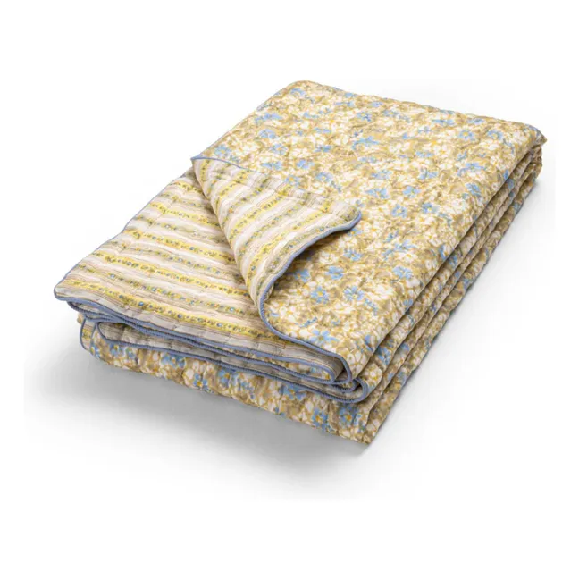 Cosmique Florence quilted bedspread | Yellow