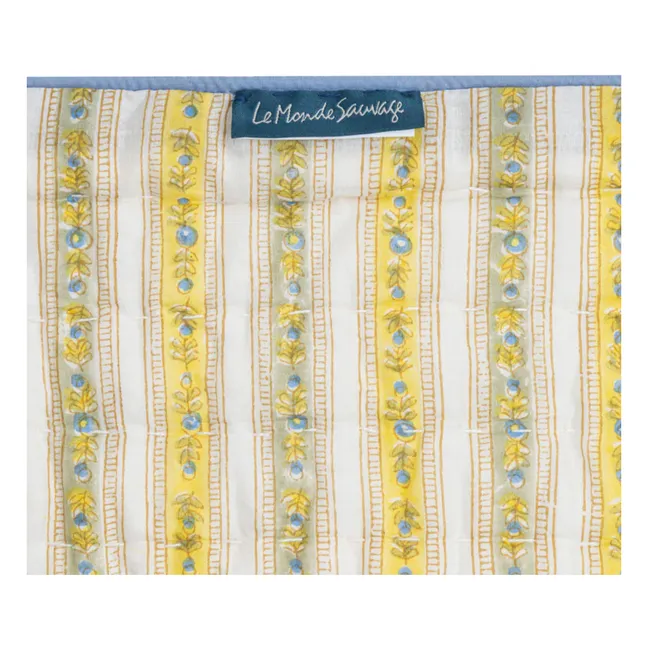 Quilt-Tagesdecke Cosmique Florence | Gelb