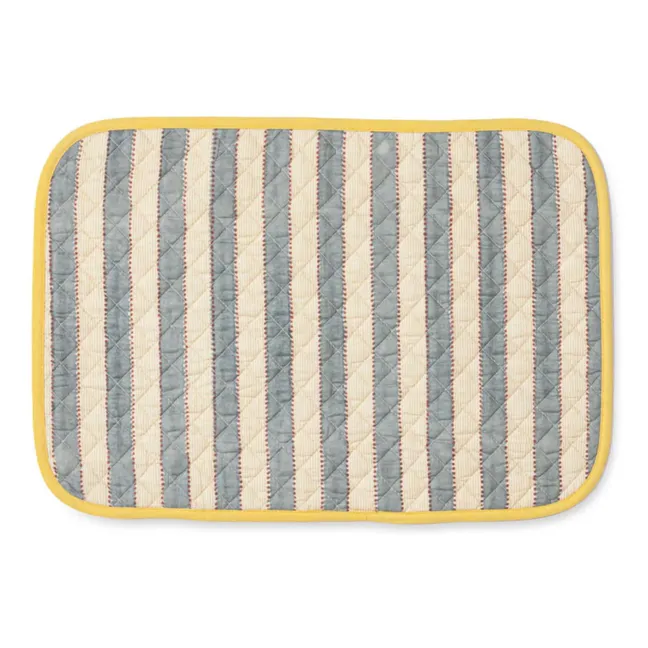 Mantel individual reversible New York - Set de 4 | Azul