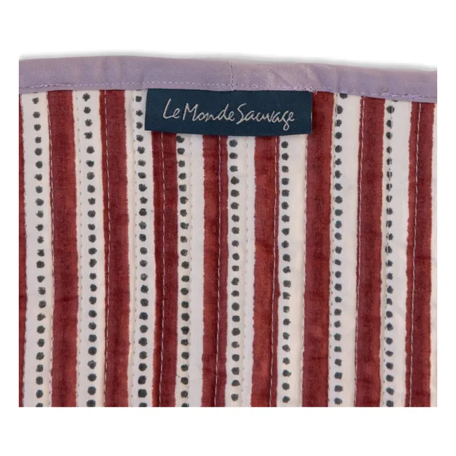 Juego de 4 manteles individuales reversibles Kyushu | Rojo