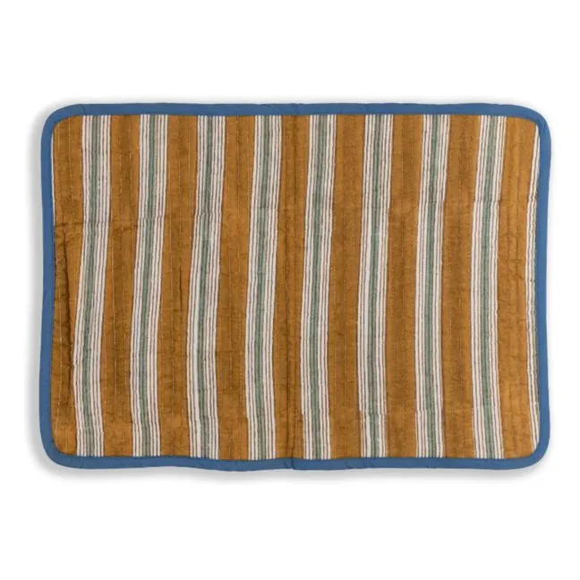 Juego de 4 manteles individuales reversibles San Petersburgo | Azul