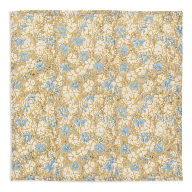 Madras napkin - Set of 8 | Yellow