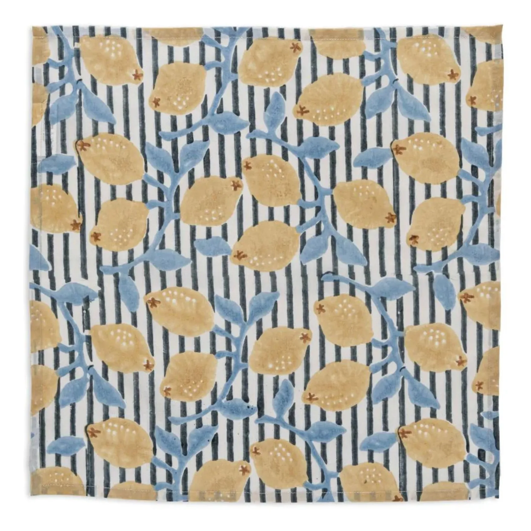 Le Monde Sauvage Yellow Sicily Napkin - Set Of 8