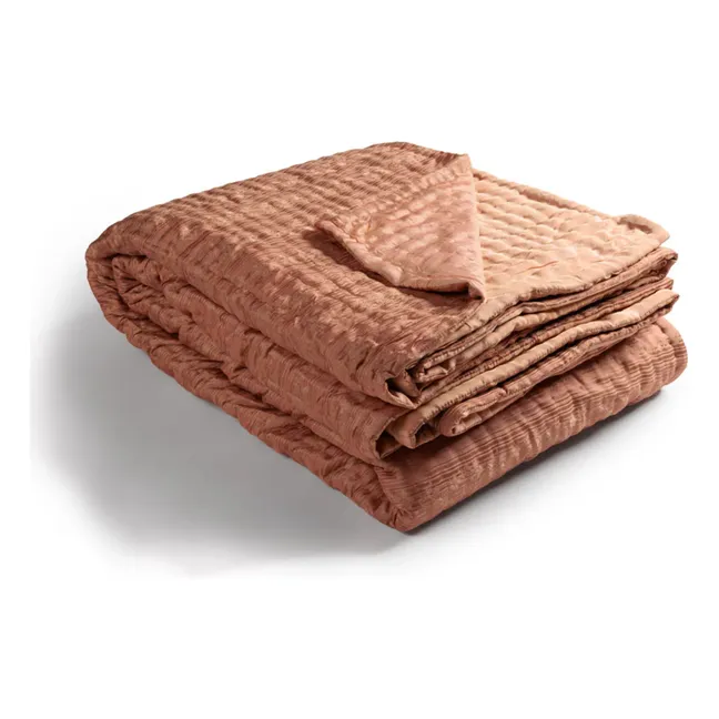 Seidenplaid Ritournelle | Blush