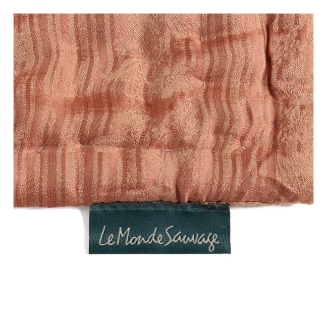 Plaid en soie Ritournelle | Blush