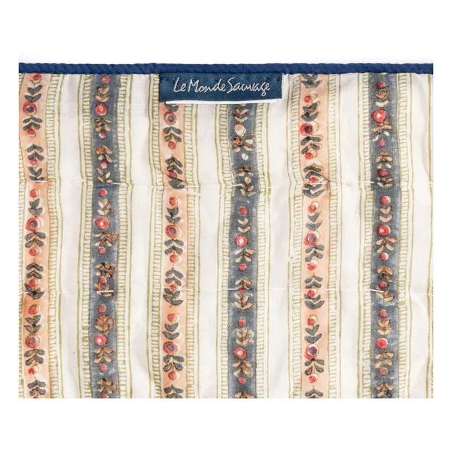 Colcha acolchada Cosmique London | Azul