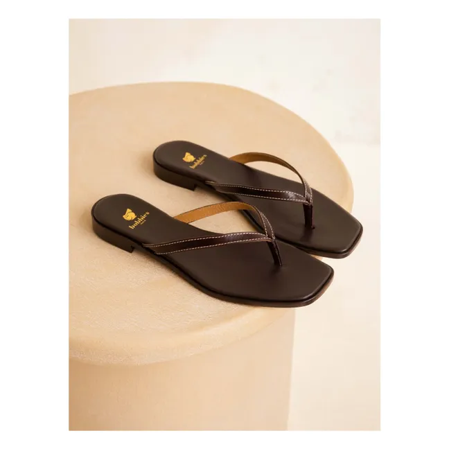 Sandales Sol Cuir | Café