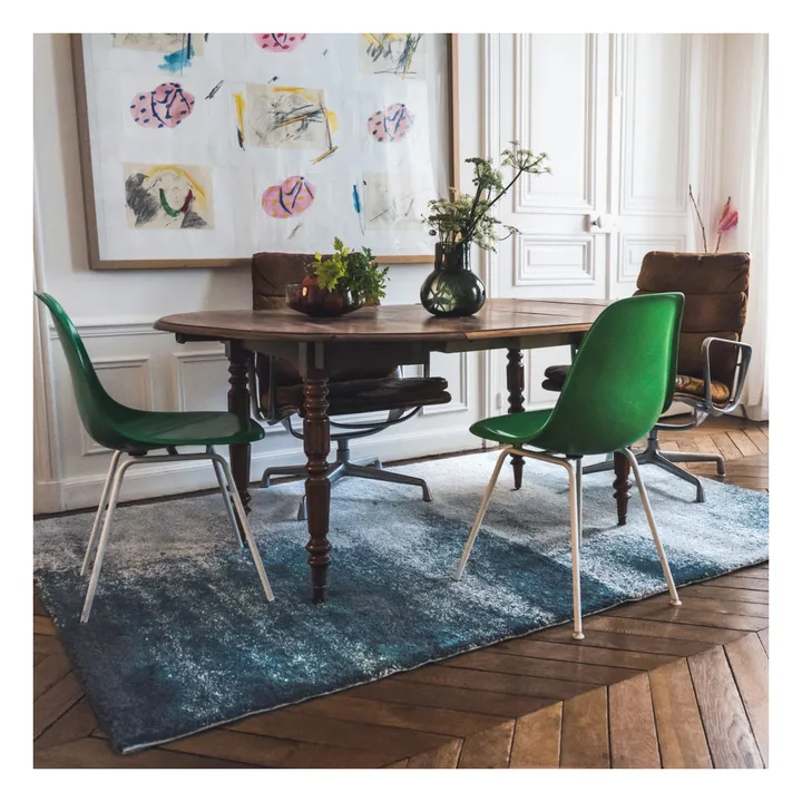 Tapis tissé Pacifik | Bleu- Image produit n°1