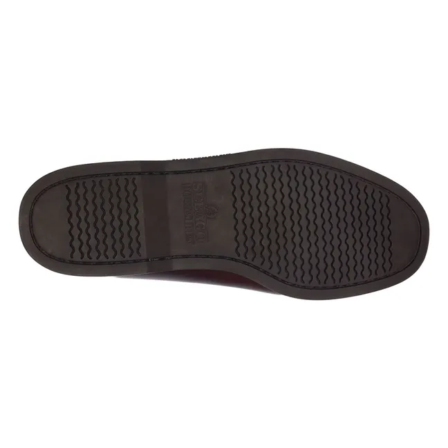 Mocassins Docksides Portland Waxed | Marron foncé