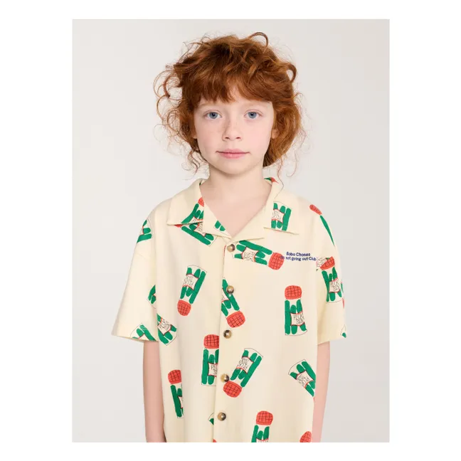 Set aus Hemd und Shorts Pickles Bio-Baumwolle | Seidenfarben