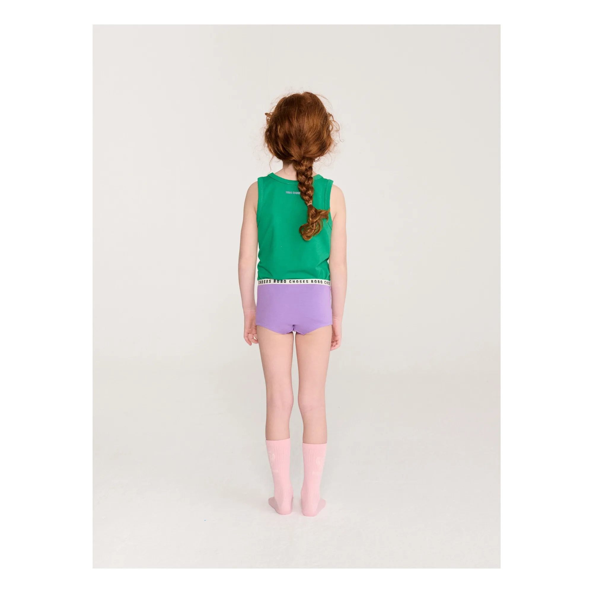 Débardeur Have Fun Face Modal et Coton Bio | Vert- Image produit n°10