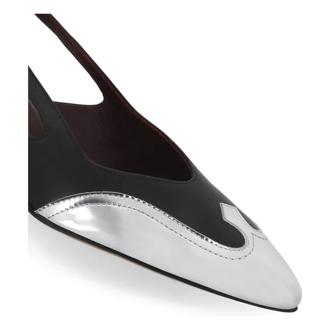 Zapatos de tacón de piel Patti | Negro