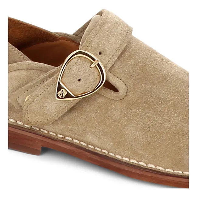 Slippers Lucca Suède | Taupe