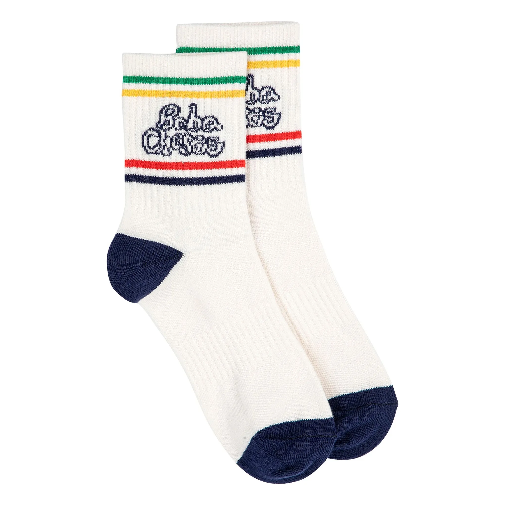 Bobo Choses White Bobo Organic Cotton Socks