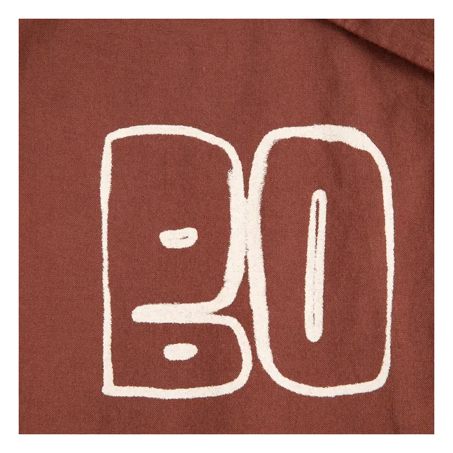Bobo organic cotton shirt | Brown