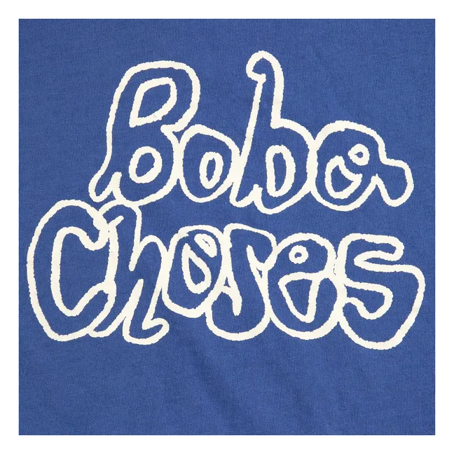 T-shirt Bobo Choses Rayé Coton Bio | Bleu