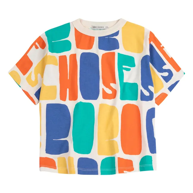 T-shirt Bobo Coton Bio | Ecru