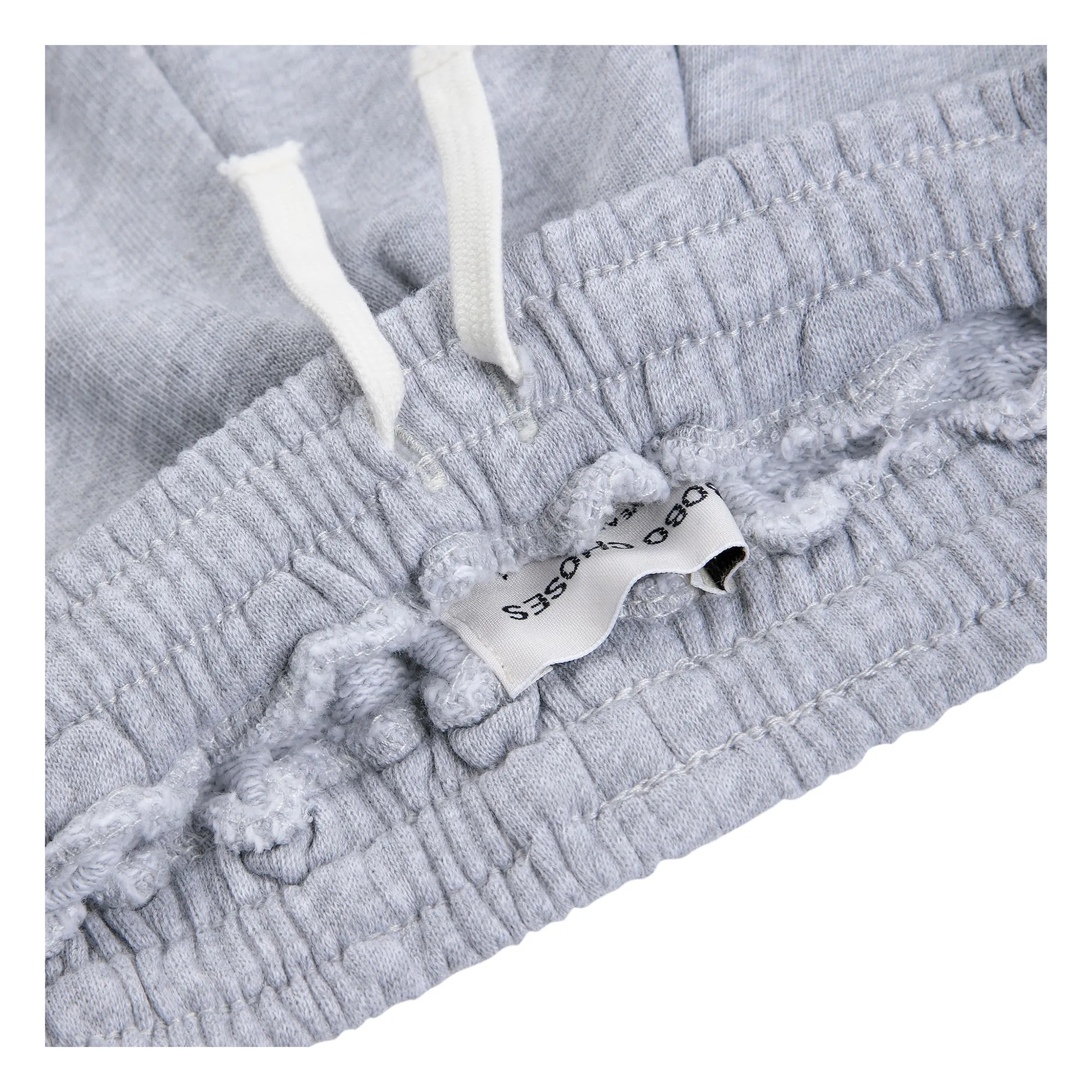 Jogger Droit Coton Bio | Gris chiné- Image produit n°4