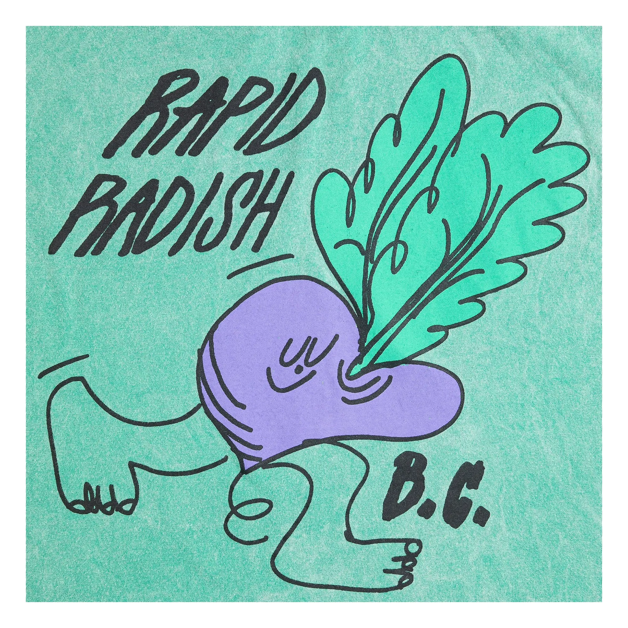 Débardeur Rapid Radish Coton Bio | Vert- Image produit n°3