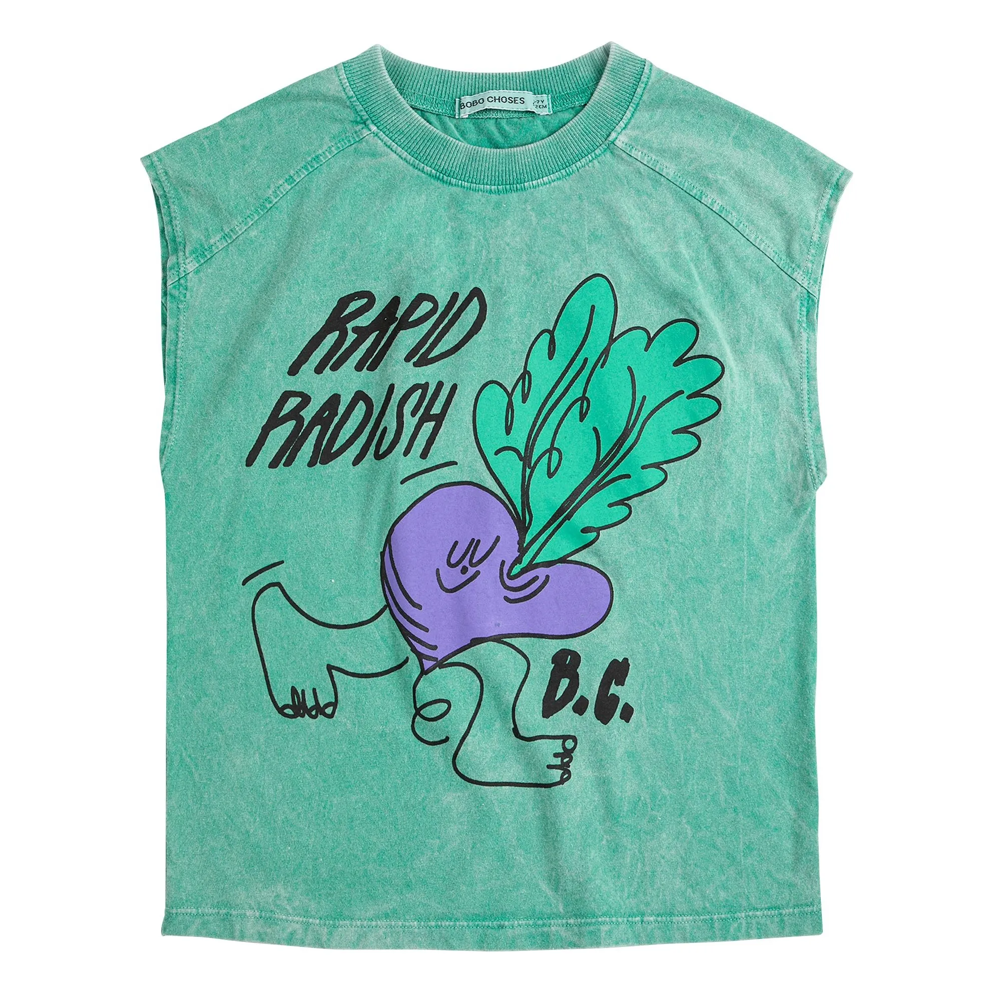 Bobo Choses - T-shirt sans manches - Coton Biologique - 2/3 ans - Vert
