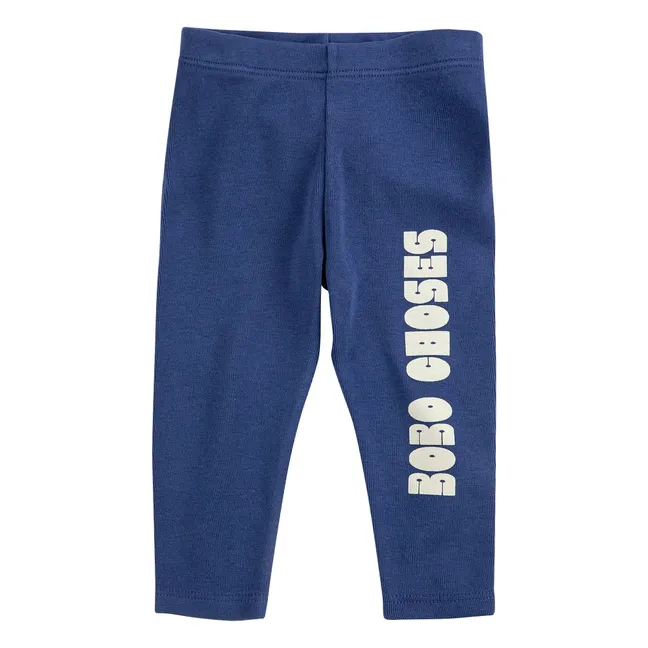 Legging Bobo Choses Coton Bio | Bleu foncé