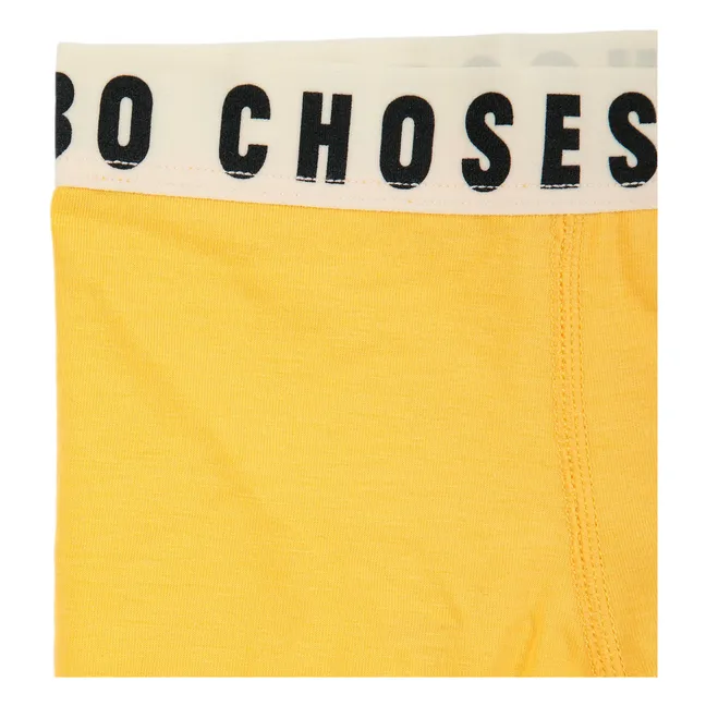 Boxer Bobo Choses Modal und Bio-Baumwolle | Gelb