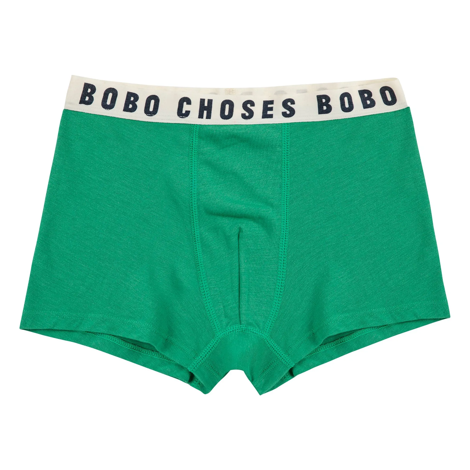 Bobo Choses Green Boxer Modal And Organic Cotton