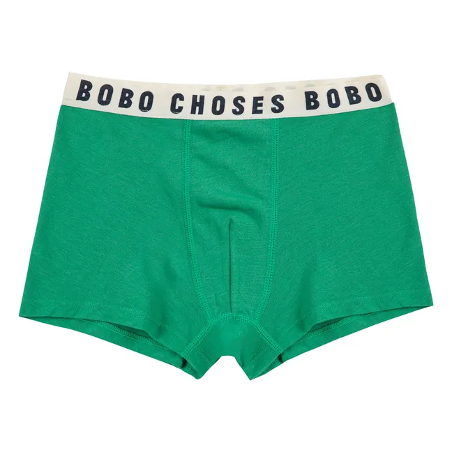 Boxer Bobo Choses Modal y algodón orgánico | Verde