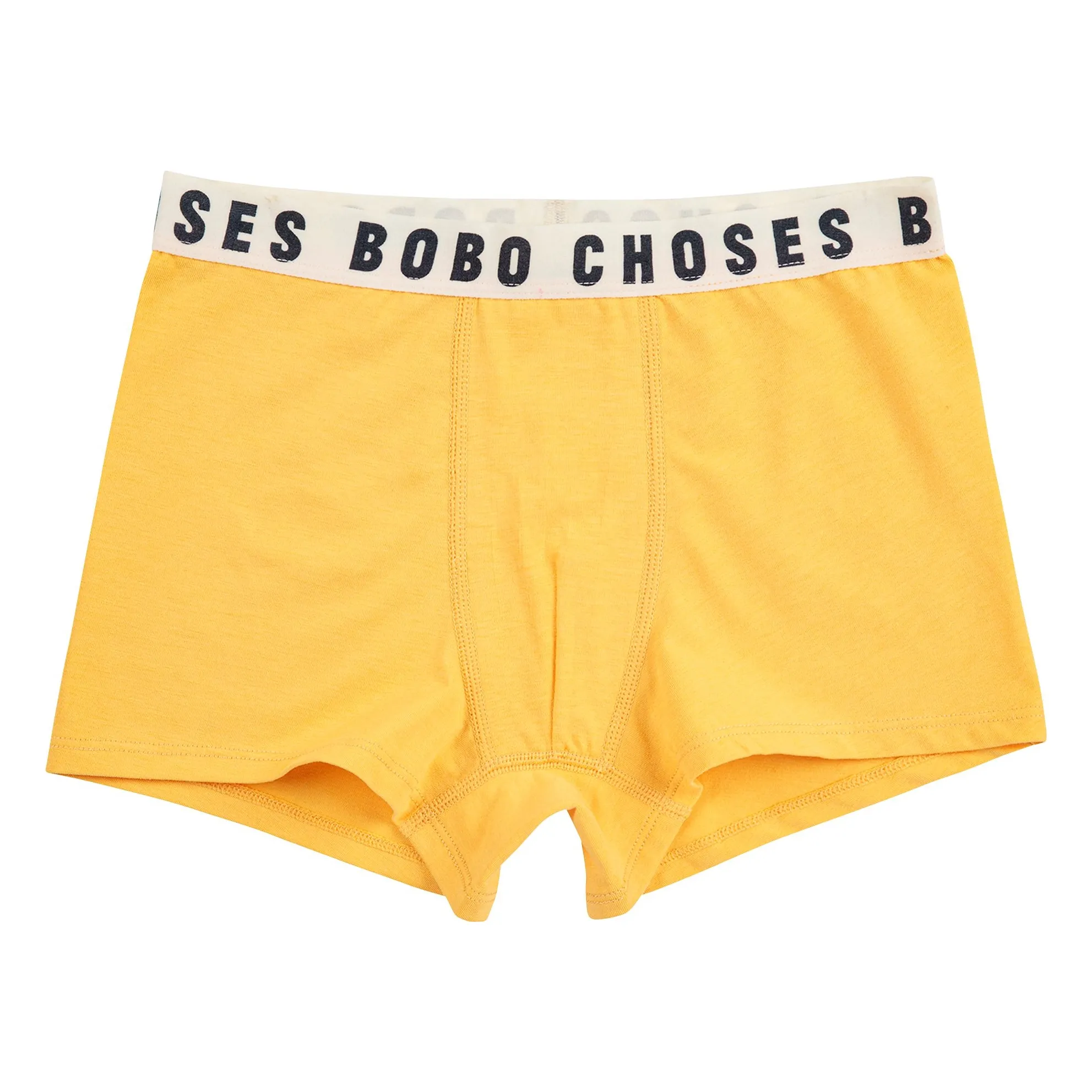 Bobo Choses Yellow Boxer Modal And Organic Cotton