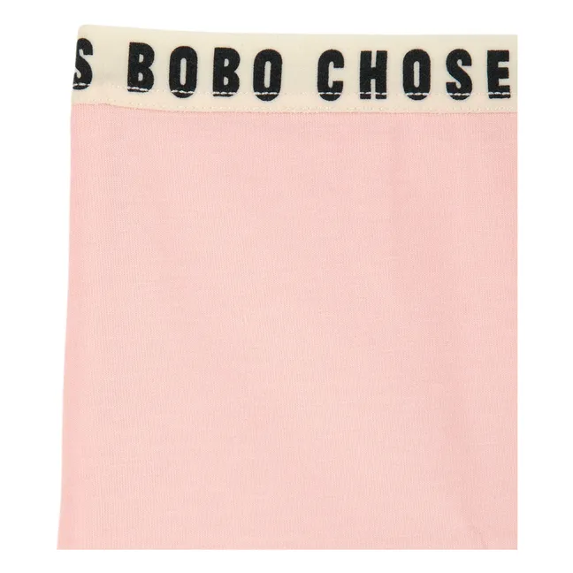 Shorty Bobo Choses Modal et Coton Bio | Rose