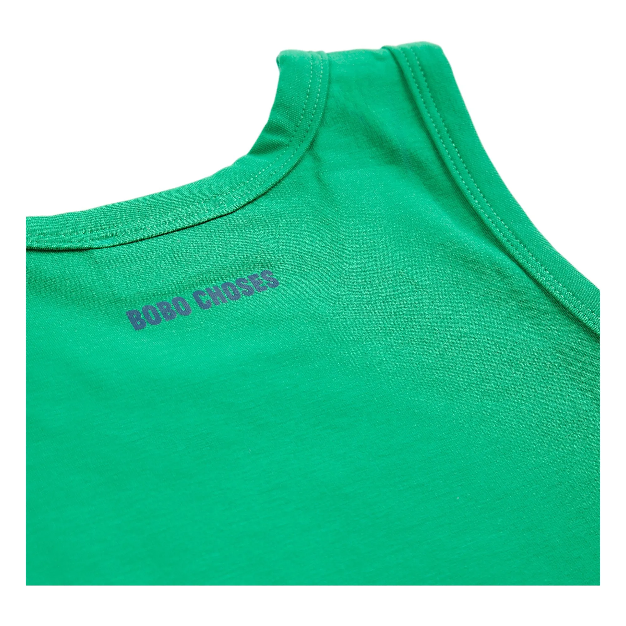 Débardeur Have Fun Face Modal et Coton Bio | Vert- Image produit n°6
