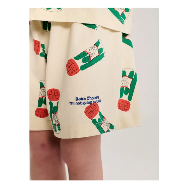 Pickles Organic Cotton Shirt and Short Set | Ecru