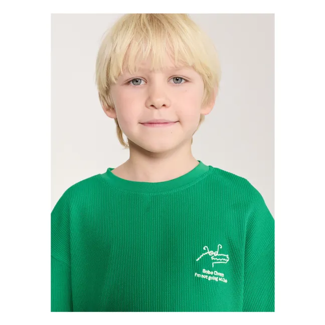 Ensemble T-shirt et Short Crocodile Coton Bio | Vert