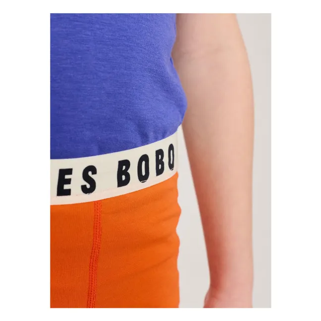 Camiseta de tirantes Have Fun Face Modal y algodón orgánico | Azul Rey