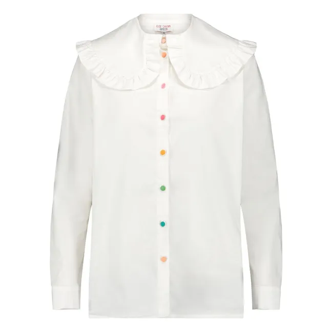 Camisa Juliette de algodón | Blanco