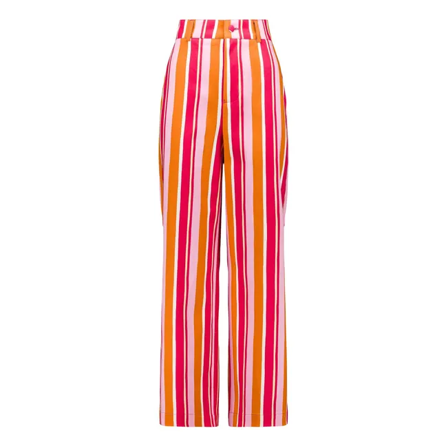 Pantalon Georgia Coton | Rouge