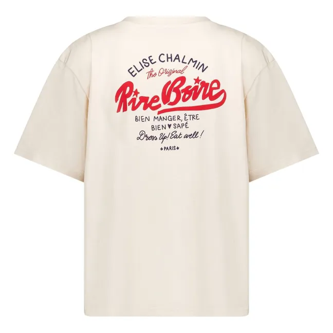 Camiseta Mario de algodón | Blanco