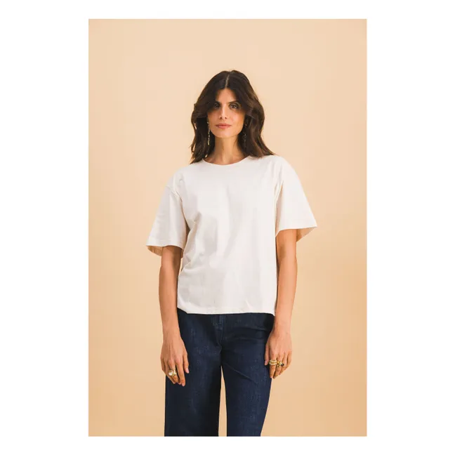 T-shirt Pizza Yolo Coton | Vert