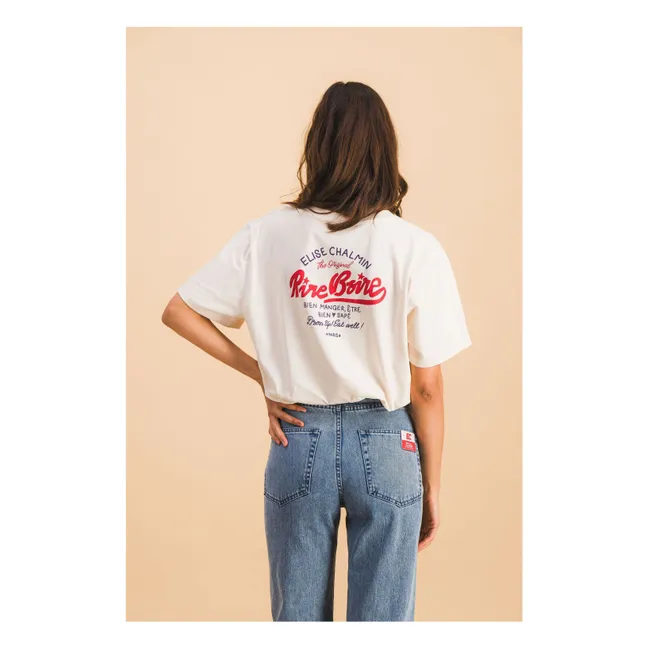 Camiseta Mario de algodón | Blanco