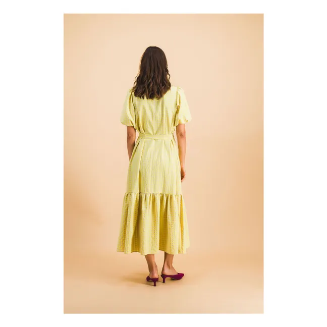 Robe Clémence Coton | Vert