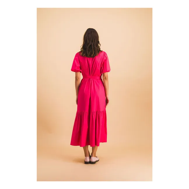 Robe Clémence Coton | Rose