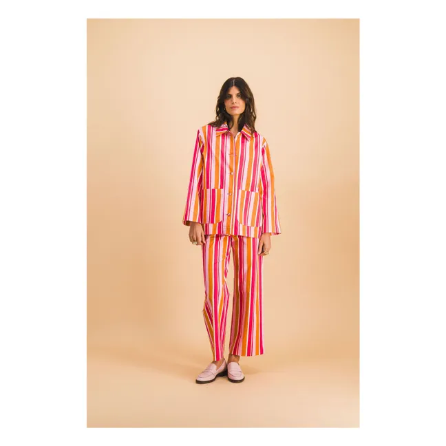 Pantalon Georgia Coton | Rouge