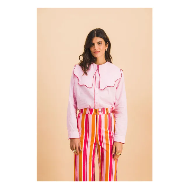 Pantalon Georgia Coton | Rouge