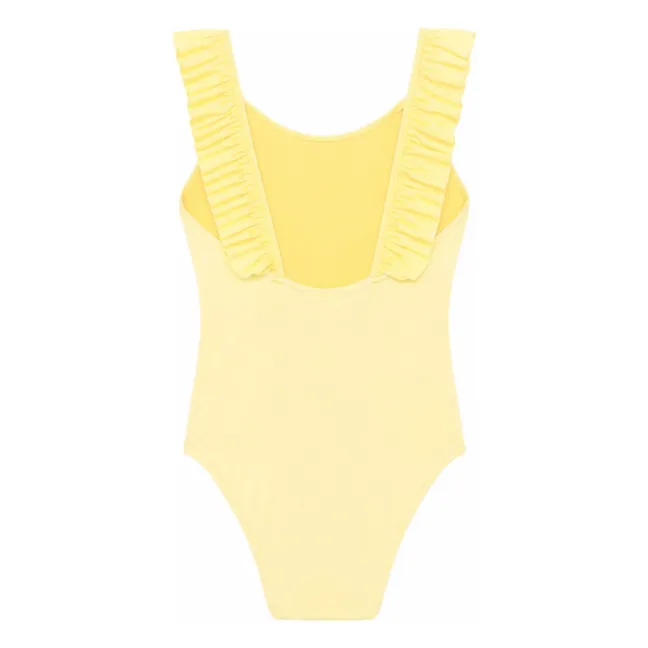 Traje de baño de 1 pieza Bora Bora Fibras recicladas | Amarillo