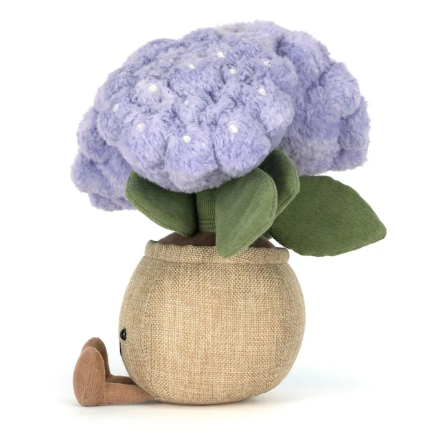 Pianta di ortensia peluche