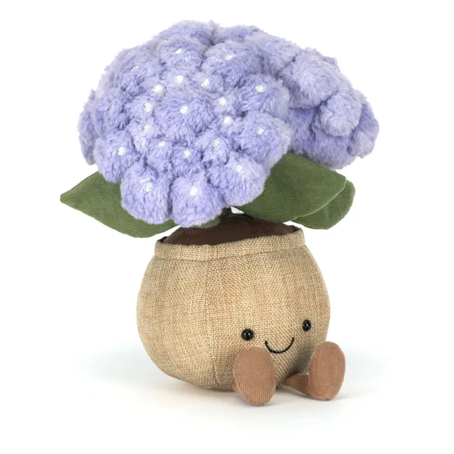 Pianta di ortensia peluche