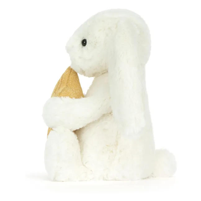 Peluche Cream Bunny with Star