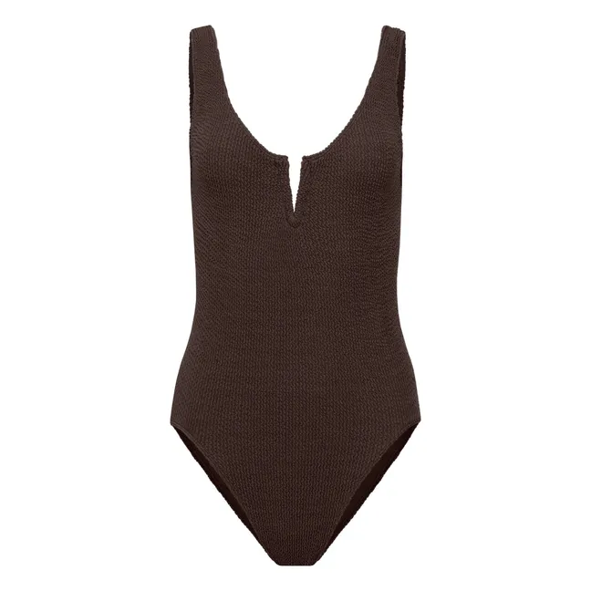 Ava One Piece Swimsuit | Chocolate